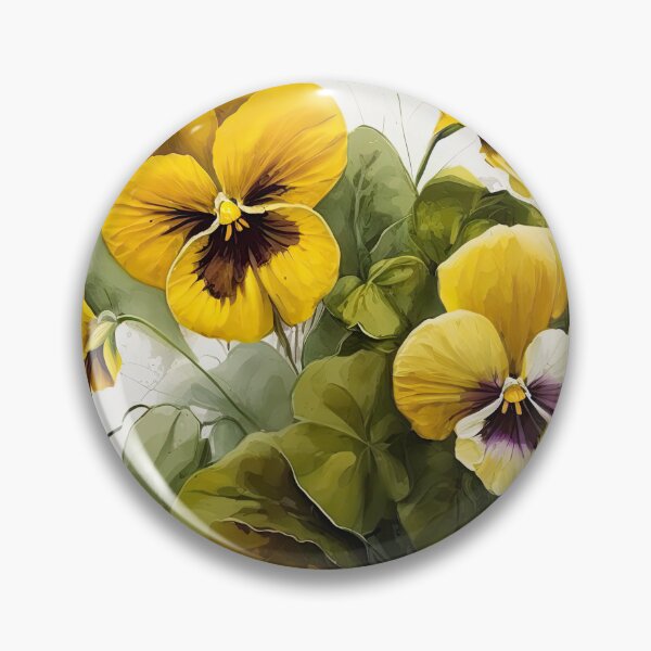 Item preview, Yellow Violas  designed and sold by Vanover Designs.