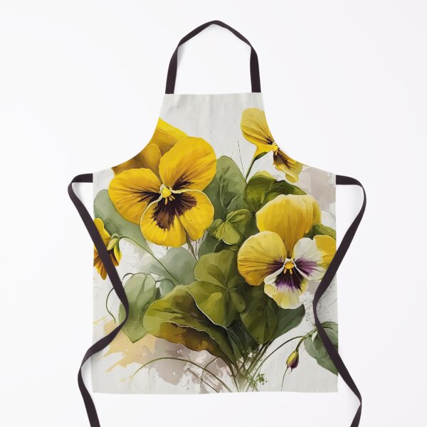 Item preview, Yellow Violas designed and sold by Vanover Designs.