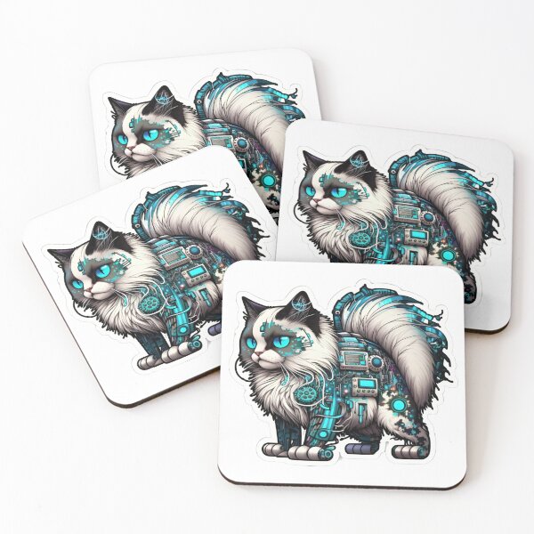 Item preview, Cybernetic Ragdoll Cat designed and sold by Dannypryce.