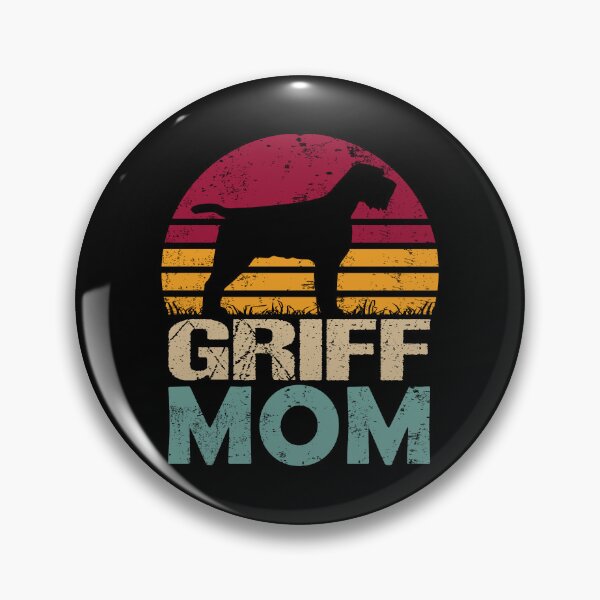 Item preview, Wirehaired Pointing Griffon Griff Dog Mom Vintage designed and sold by richter74.
