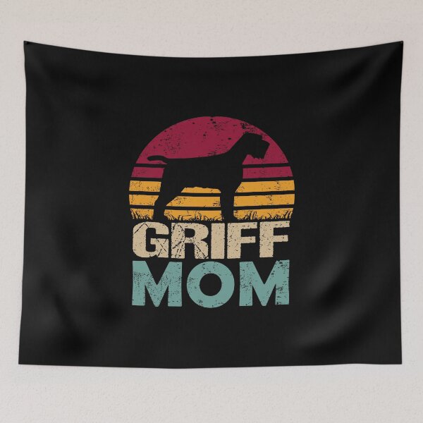 Item preview, Wirehaired Pointing Griffon Griff Dog Mom Vintage designed and sold by richter74.