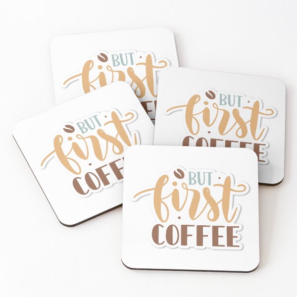 Item preview,  Sticker But first coffee designed and sold by P2Genies.