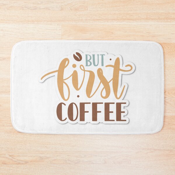 Item preview,  Sticker But first coffee designed and sold by P2Genies.