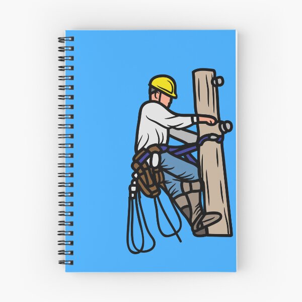 Item preview, Electrical Lineman | Electrician at Work| Electrical Professional Art designed and sold by EngineersArt.