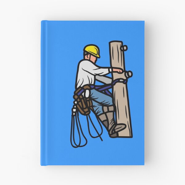Item preview, Electrical Lineman | Electrician at Work| Electrical Professional Art designed and sold by EngineersArt.