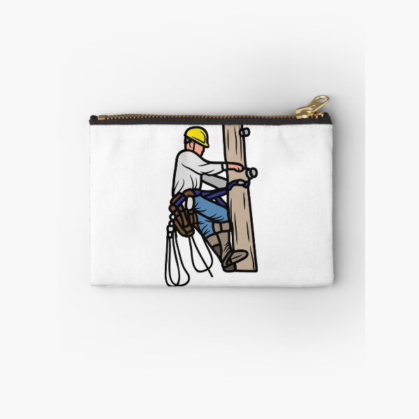 Item preview, Electrical Lineman | Electrician at Work| Electrical Professional Art designed and sold by EngineersArt.