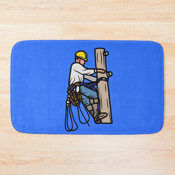 Item preview, Electrical Lineman | Electrician at Work| Electrical Professional Art designed and sold by EngineersArt.