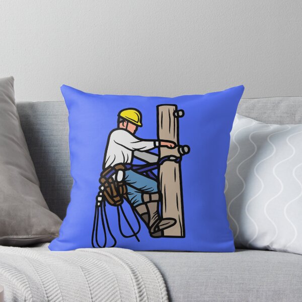 Item preview, Electrical Lineman | Electrician at Work| Electrical Professional Art designed and sold by EngineersArt.