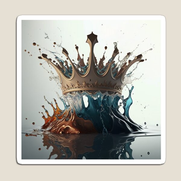 Aperçu de l'œuvre Abstract Crown créée et vendue par Esoteric Designs.