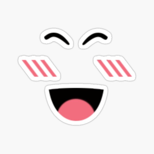 Roblox Girl Face Stickers for Sale