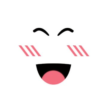 Super Happy Face Roblox Sticker - Super Happy Face Roblox