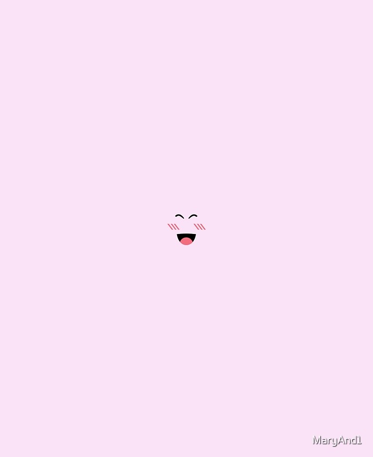 So 2 of my favourite faces (Pink galaxy face and super super happy face)  combined and this what it turned out.. : r/roblox