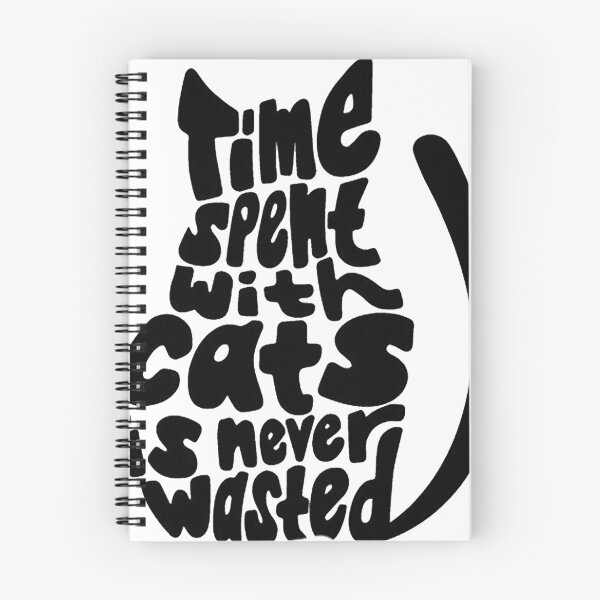 Item preview, Time Spent with Cats is Never Wasted designed and sold by epicgarment.