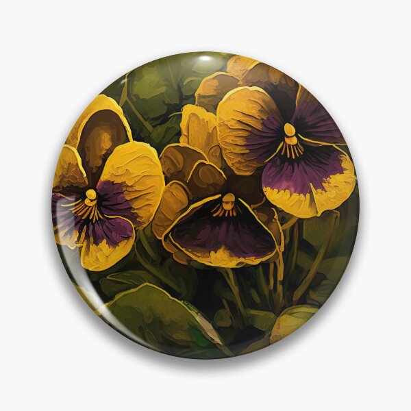 Item preview, Yellow Violas  designed and sold by Vanover Designs.