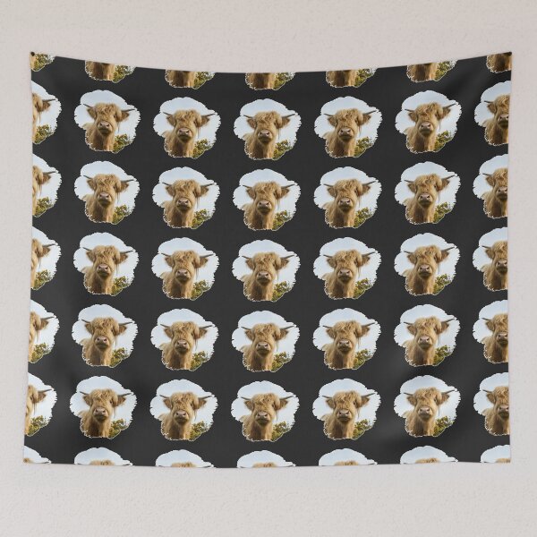 Item preview, Young Highland Cow designed and sold by rawshutterbug.