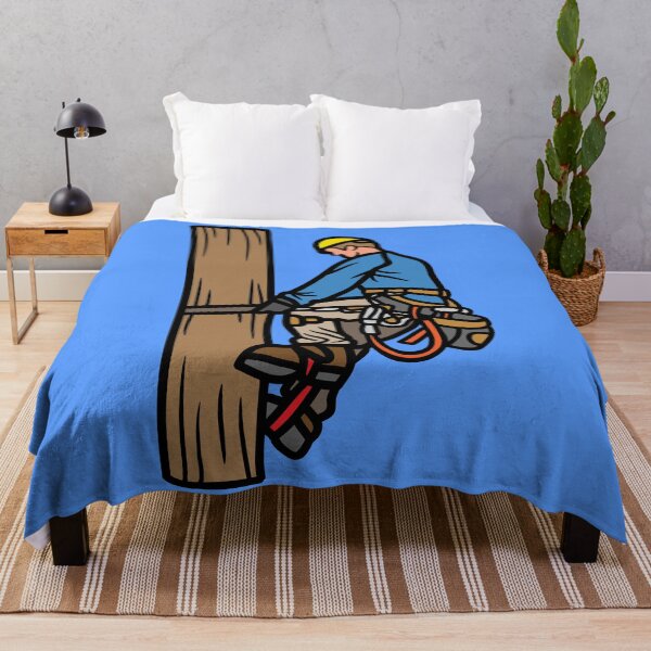 Item preview, Lineman on Pole | Electrician at Work| Electrical Engineering Art designed and sold by EngineersArt.