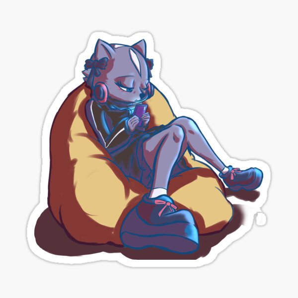Shikabane (noir) Sticker