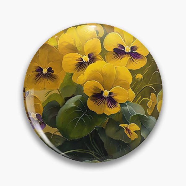 Item preview, Yellow Violas  designed and sold by Vanover Designs.