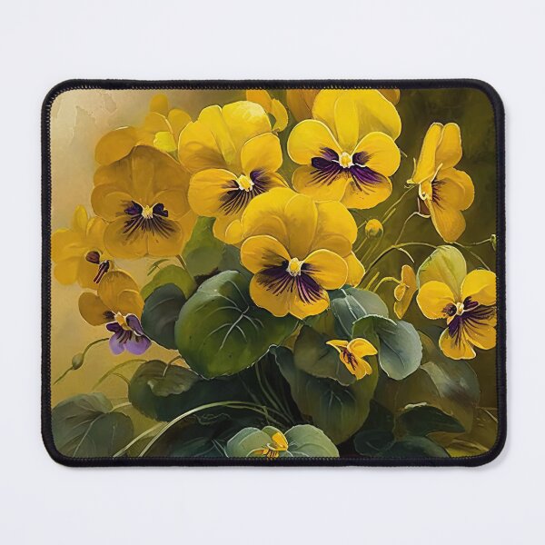 Item preview, Yellow Violas  designed and sold by Vanover Designs.