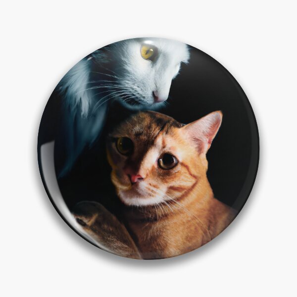 Item preview, The two cats for a pair tshirt designed and sold by Eugenie974.