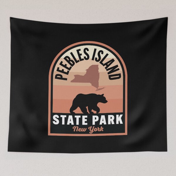 Item preview, Peebles Island State Park NY Bear designed and sold by HalpinDesign.