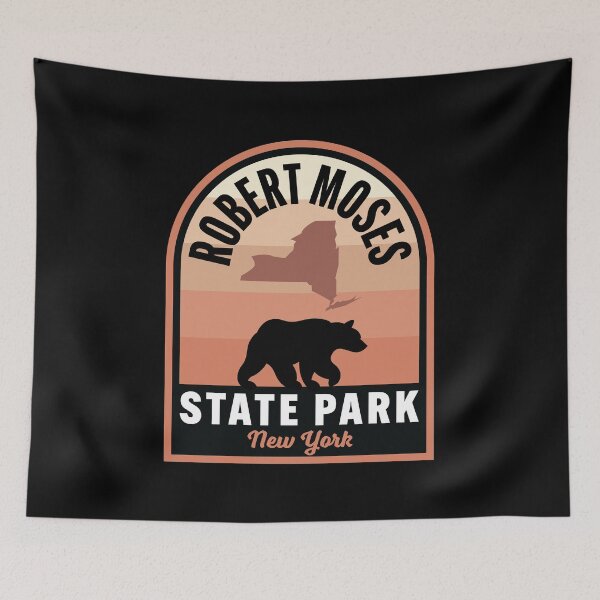 Item preview, Robert Moses State Park NY Bear designed and sold by HalpinDesign.