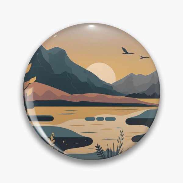 Item preview, Sunrise over the Mountains in Fall designed and sold by Art-Faux.