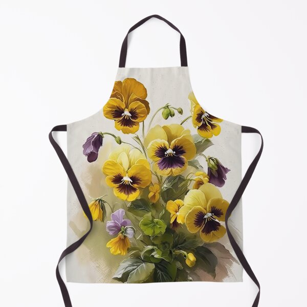 Item preview, Yellow Violas designed and sold by Vanover Designs.