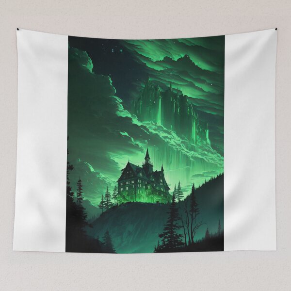 Item preview, Castle of Green Auroras designed and sold by Enea Kelo.