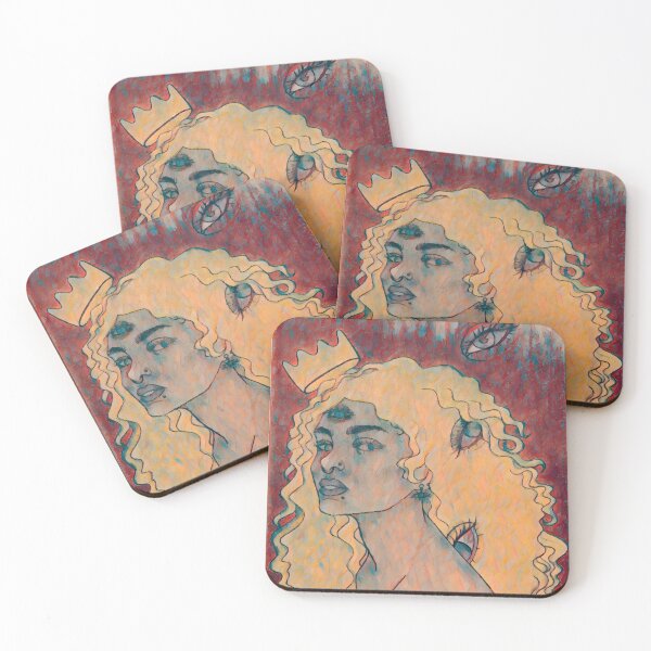 Item preview, The Underworld Queen Being Observed - Orange Tone | DEMONSIZED designed and sold by Demonsized.
