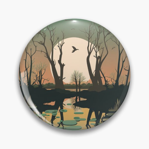 Item preview, Minimal Mangrove Forest designed and sold by Art-Faux.