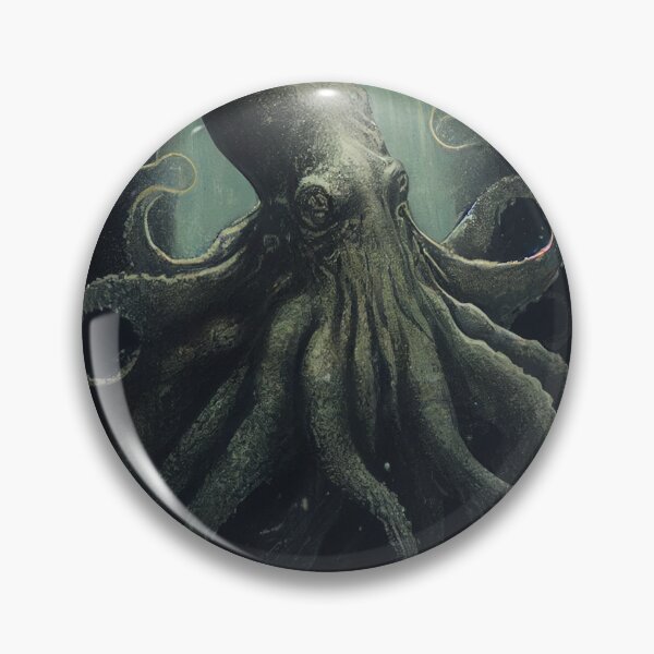Item preview, Full Size Gravure Cthulhu Gyotaku by Hildebrandt Bros. designed and sold by kfir marco.