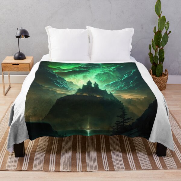 Item preview, Castle of Green Auroras designed and sold by Enea Kelo.