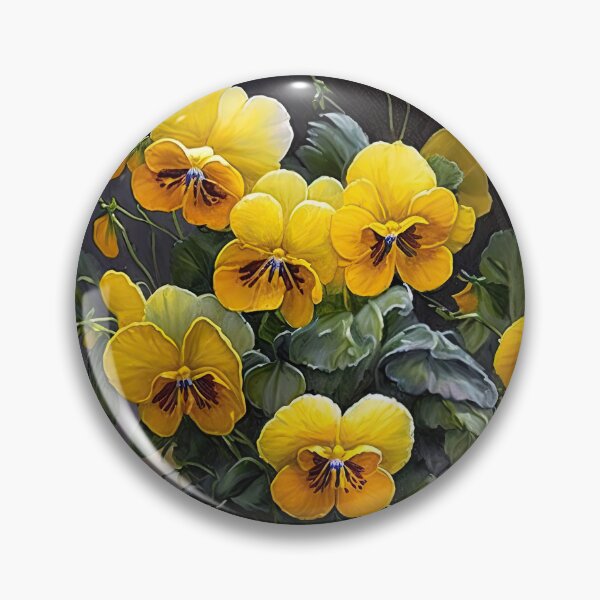 Item preview, Yellow Violas  designed and sold by Vanover Designs.