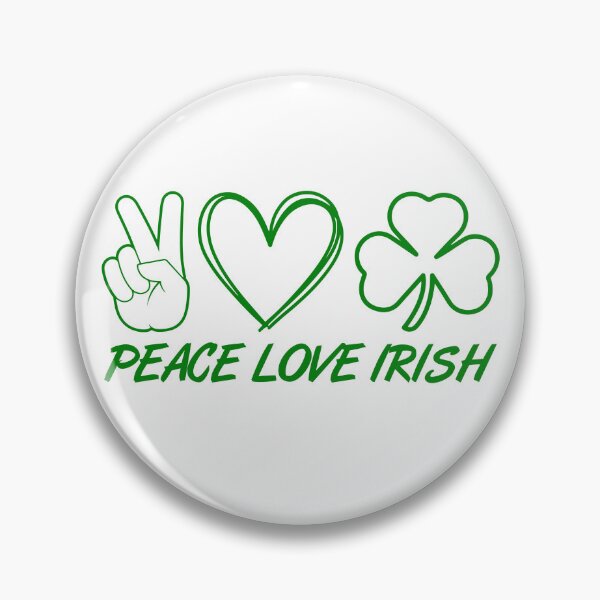Item preview, Paz Amor Irlandés Día de San Patricio designed and sold by DanDesignn.