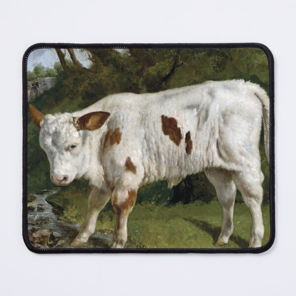 Item preview, The white calf | Gustave Courbet designed and sold by LaMadeleine.