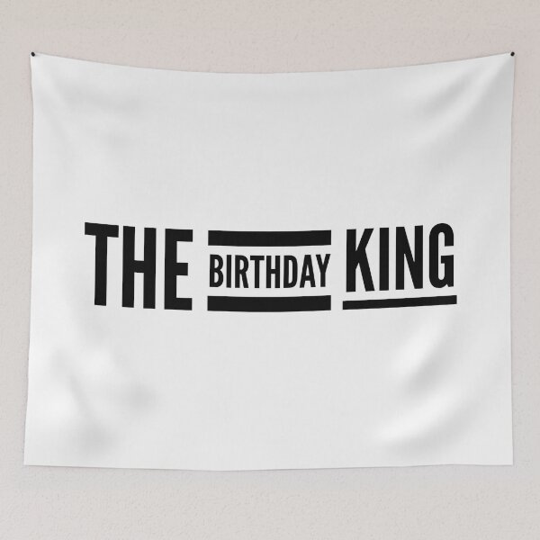 Item preview, The Birthday King designed and sold by texteestore.