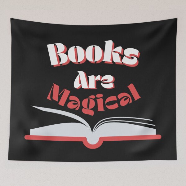Item preview, Books are magical  designed and sold by Sarvgya Verma.