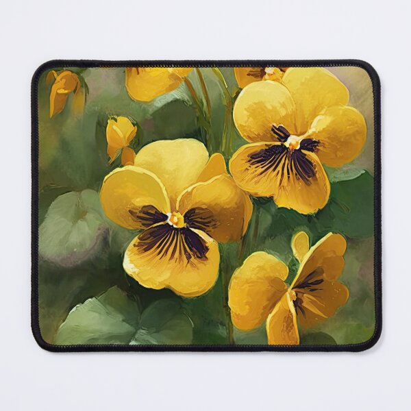 Item preview, Yellow Violas  designed and sold by Vanover Designs.