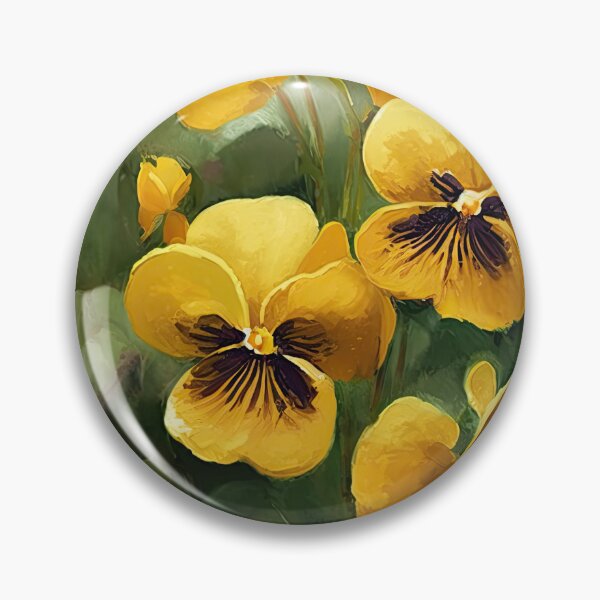 Item preview, Yellow Violas  designed and sold by Vanover Designs.