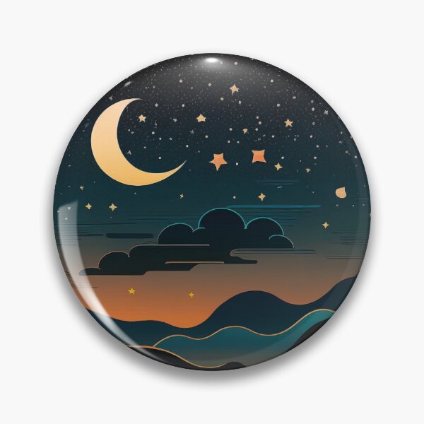 Item preview, Night Sky Panorama illustration designed and sold by Art-Faux.