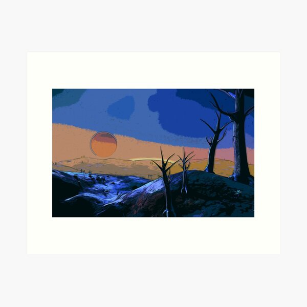 Item preview, Far away from Earth designed and sold by AM FineArtPrints.