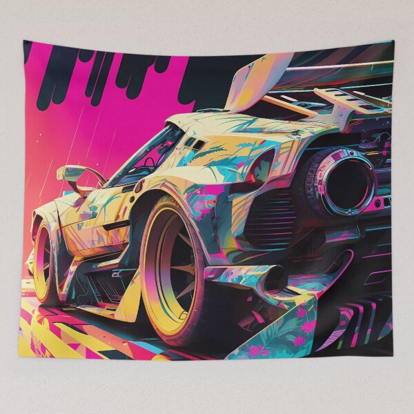 Item preview, Abstract Racer designed and sold by Esoteric Designs.
