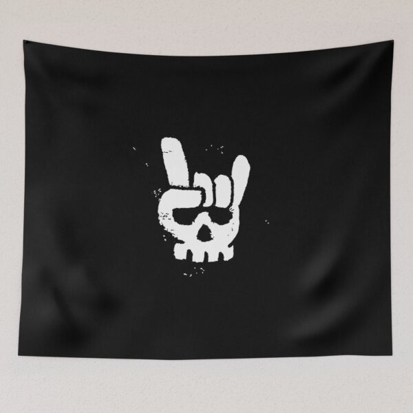 Item preview, Sign of the Horns Skull designed and sold by Delta12Designs.