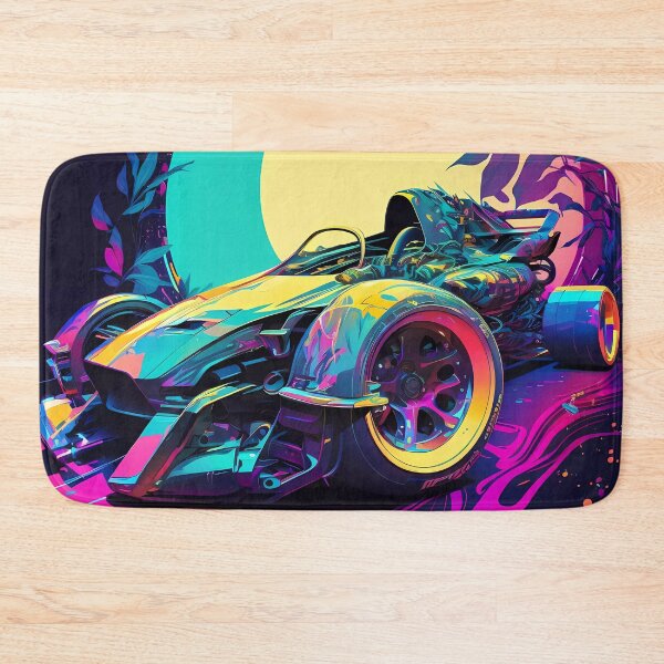 Item preview, Abstract Racecar designed and sold by Esoteric Designs.