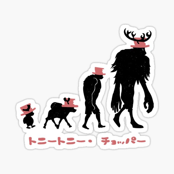 Chopper Evolution Sticker