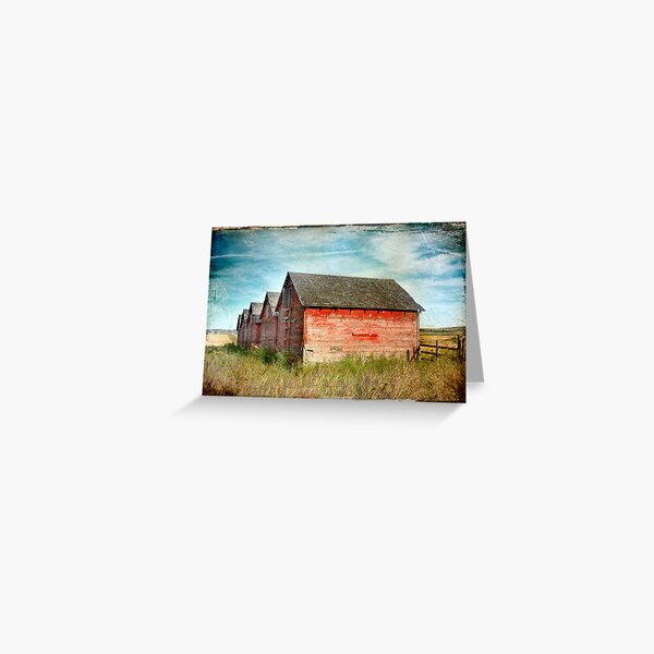 Red Barns Series 1 Greeting Card