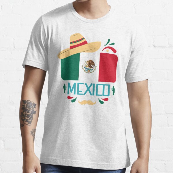 Mexico Flag inside a Map and a Sombrero for Flag Day of Mexico Sticker for  Sale by Dexter Freeman