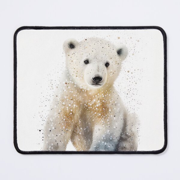 Item preview, Polar Bear Baby Polar Cute Bear designed and sold by ArtfulAmbitions.