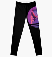 Retro Wave Girl Leggings